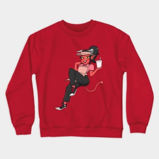 Barista Demon Crewneck Sweatshirt